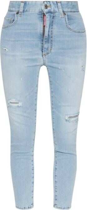Dsquared2 Skinny jeans Blauw Dames