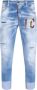 Dsquared2 Icon Sunset Cool Jeans Blue Dames - Thumbnail 1