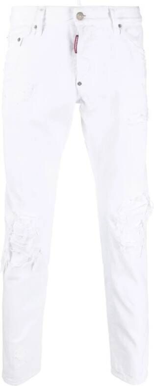 Dsquared2 Skinny Jeans Wit Heren