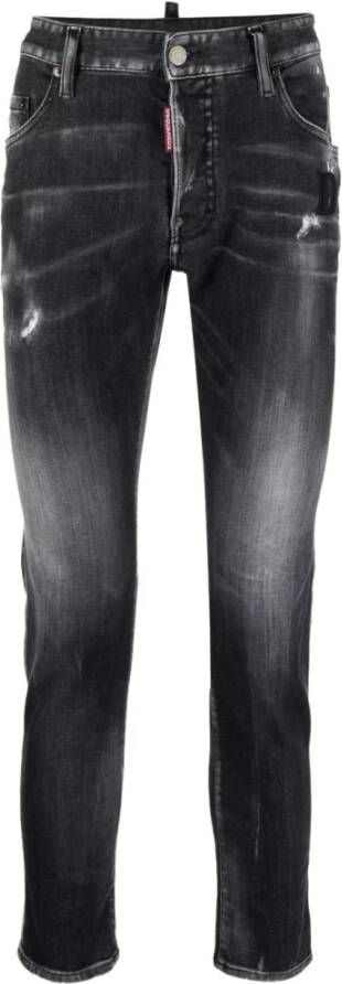 Dsquared2 Skinny Jeans Zwart Heren