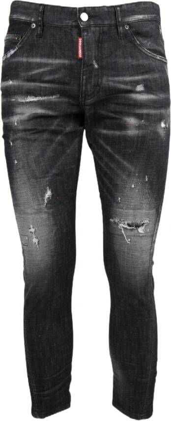 Dsquared2 Skinny Jeans Zwart Heren