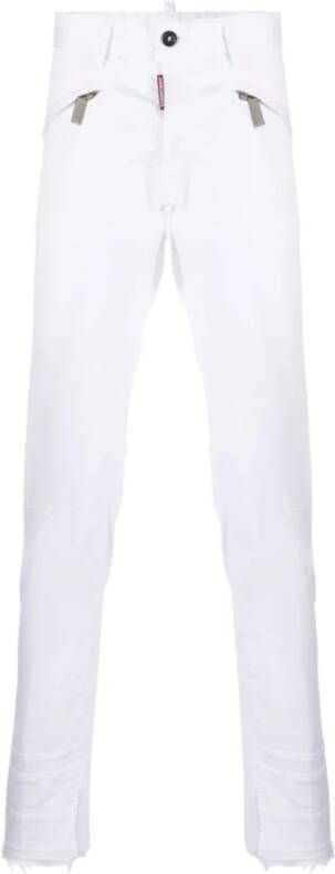 Dsquared2 Skinny Trousers Wit Heren