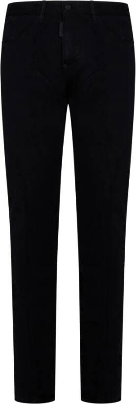 Dsquared2 Slim-fit Zwarte Jeans voor Heren Black Heren