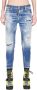 Dsquared2 Cool Girl Slim-Fit Jeans Blue Dames - Thumbnail 1