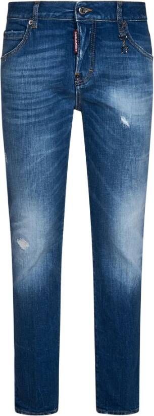 Dsquared2 Slim-Fit Blauwe Jeans voor Vrouwen Blauw Dames