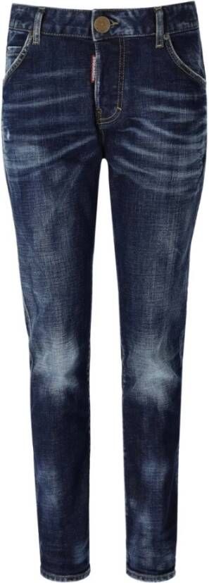 Dsquared2 Slim-Fit Cool Girl Blauwe Jeans Blauw Dames