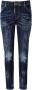 Dsquared2 Blauwe Jeans met Canadese Vlag Patch Blauw Dames - Thumbnail 2