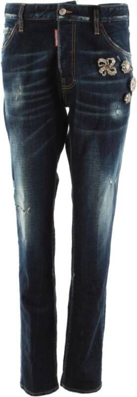 Dsquared2 Slim-Fit Cool Guy Jean Blauw Blue Heren