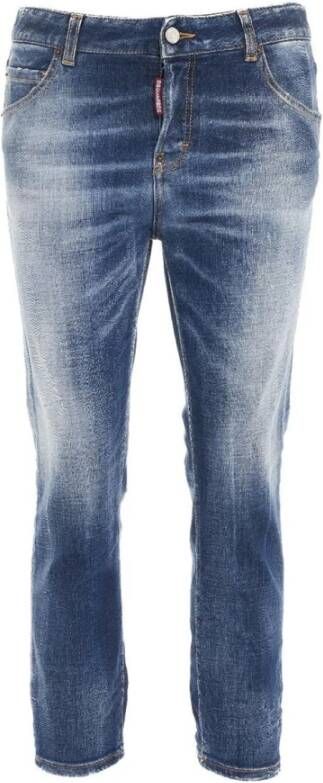 Dsquared2 Slim-fit Dames Jeans Blauw Dames