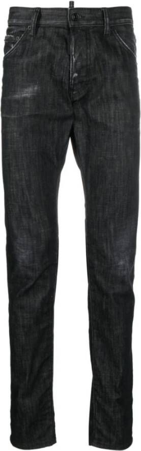 Dsquared2 Slim-fit Jeans #900 voor heren Zwart Heren