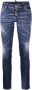 Dsquared2 Slim Fit Jeans met verfspat detail Blauw Dames - Thumbnail 1