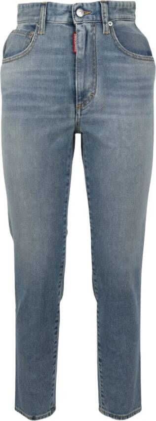Dsquared2 Slim-fit Jeans voor vrouwen Blue Dames