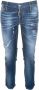 Dsquared2 Jennifer Cropped Slim-fit Jeans Blauw - Thumbnail 1