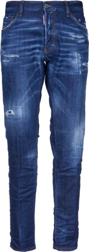 Dsquared2 Slim-fit Jeans Blauw Heren