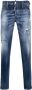 Dsquared2 Herenknoopje Jeans met Distressed Details Blue Heren - Thumbnail 1