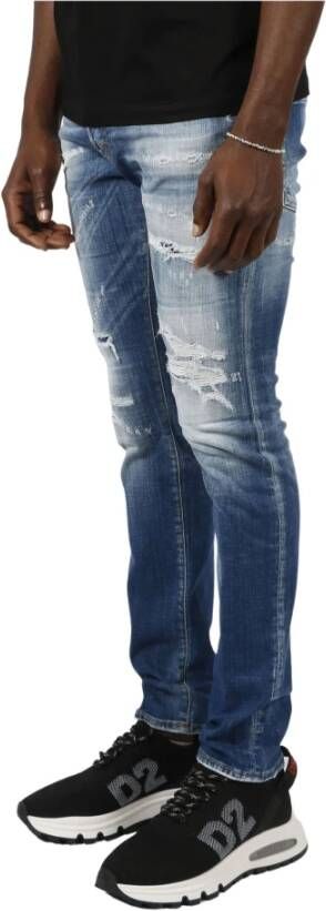 Dsquared2 Slim-fit Jeans Blauw Heren