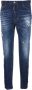 Dsquared2 Blauwe Slim-fit Jeans met Unieke Details Blauw Heren - Thumbnail 1