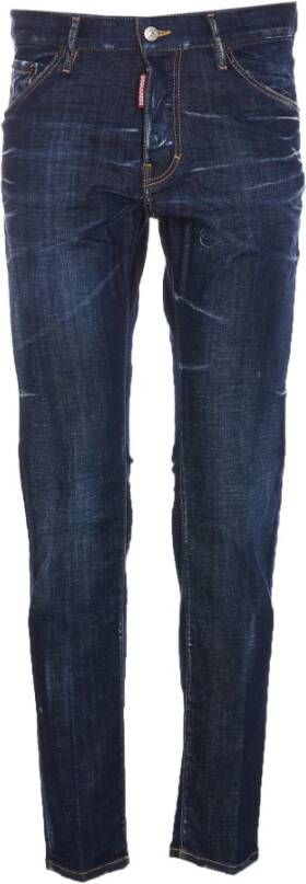 Dsquared2 Blauwe Jeans Ss22 Dameskleding Blue Dames