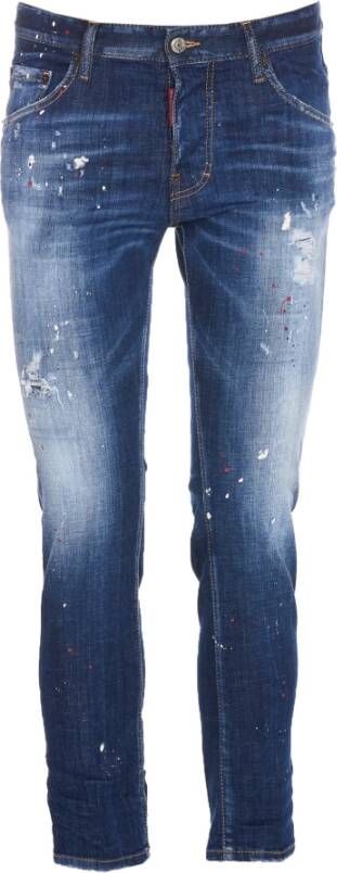Dsquared2 Slim-fit Jeans Blauw Heren