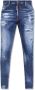 Dsquared2 Blauwe Distressed Cool Guy Jeans met Verfspat Effect Blauw Heren - Thumbnail 1