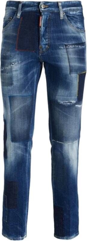 Dsquared2 Slim-fit Jeans Blauw Heren