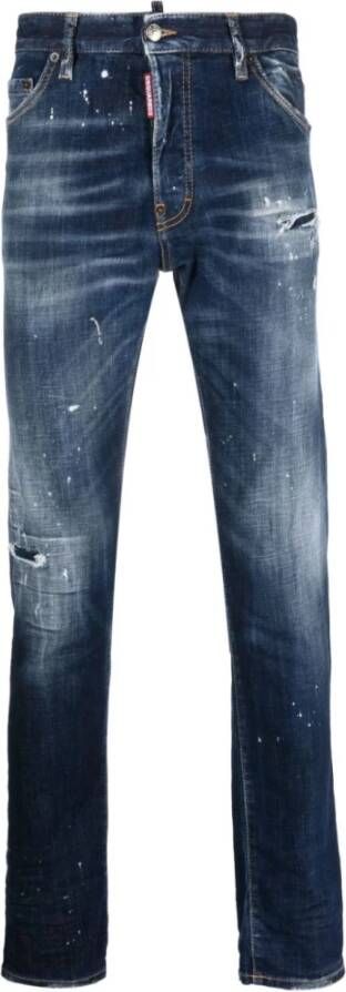 Dsquared2 Cool Guy Jeans Stijlvolle Denim voor Mannen Blauw Heren