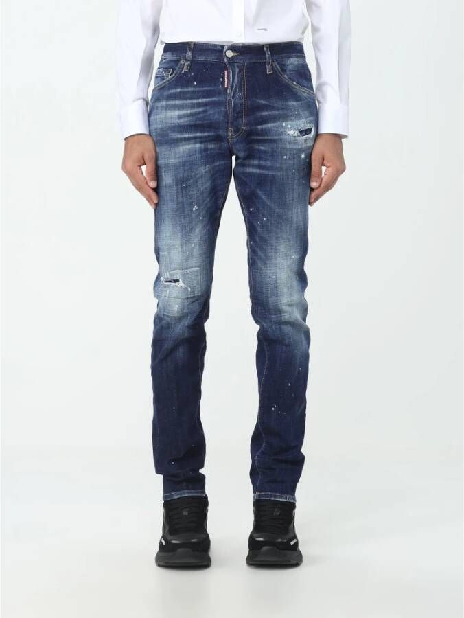 Dsquared2 Cool Guy Jeans Stijlvolle Denim voor Mannen Blauw Heren