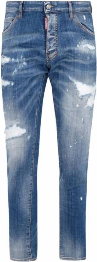 Dsquared2 Slim-fit Jeans Blauw Heren