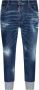 Dsquared2 Slim-Fit Blauwe Jeans met Gescheurde Details Blue Heren - Thumbnail 1