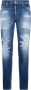 Dsquared2 Slim-fit Pin-afore Jeans voor Heren Blue Heren - Thumbnail 1
