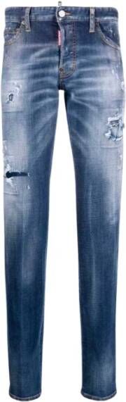 Dsquared2 Slim-fit Jeans Blauw Blue Heren
