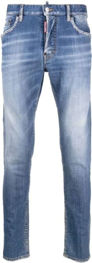 Dsquared2 Slim-fit Jeans Blauw Heren