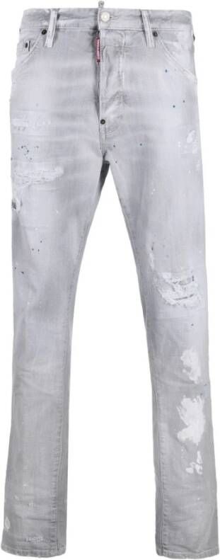 Dsquared2 Slim-fit jeans Grijs Heren