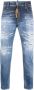 Dsquared2 Slim-fit Jeans met Distressed-effect Blauw Heren - Thumbnail 1