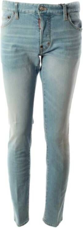 Dsquared2 Slim Blauwe Jeans voor Heren Blue Heren