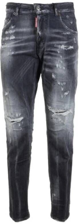 Dsquared2 Slim-fit Jeans Zwart Dames