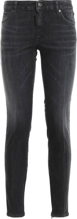 Dsquared2 Slim-fit jeans Zwart Dames