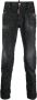 Dsquared2 Zwarte Skater Jeans met Gewassen Textuur Black Heren - Thumbnail 1