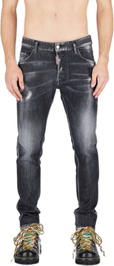 Dsquared2 Slim-fit Jeans Zwart Heren