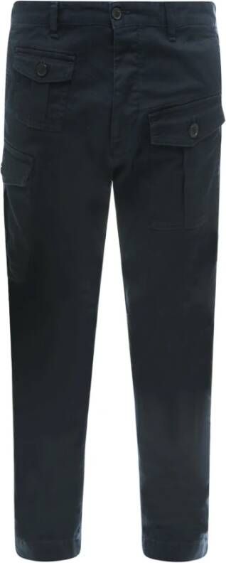 Dsquared2 Slim-fit Trousers Blauw Heren