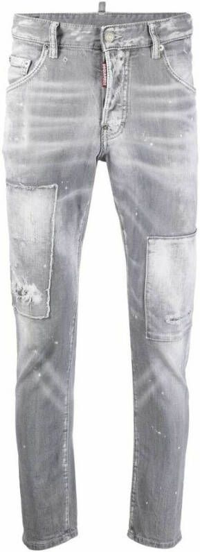 Dsquared2 Slim-fit Trousers Grijs Heren