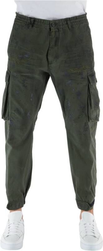Dsquared2 Slim-fit Trousers Groen Heren