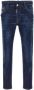 Dsquared2 Slim-Fit Blauwe Jeans met Verweerde Details Blauw Heren - Thumbnail 1