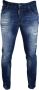 Dsquared2 Slim-Fit Vervaagde Blauwe Jeans met Verfspatten Blauw Heren - Thumbnail 1