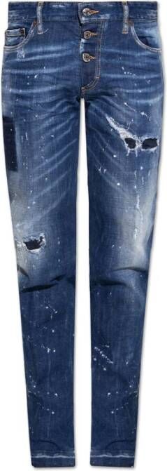 Dsquared2 Slim jeans Blauw Heren