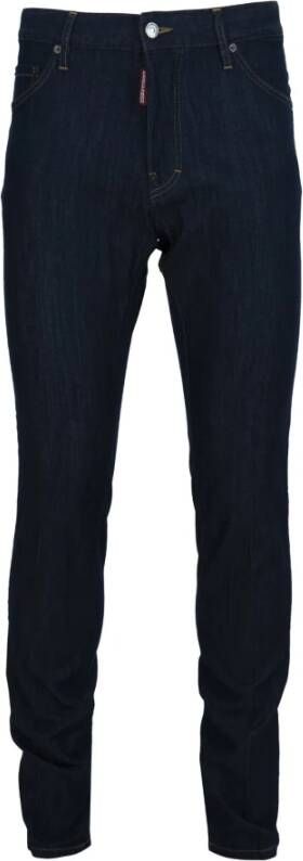 Dsquared2 Slimfit-jeans Blauw Heren