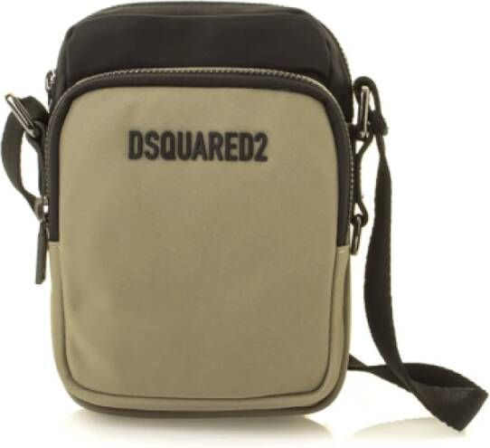 Dsquared2 Stijlvolle Cross Body Tassen Zwart Heren