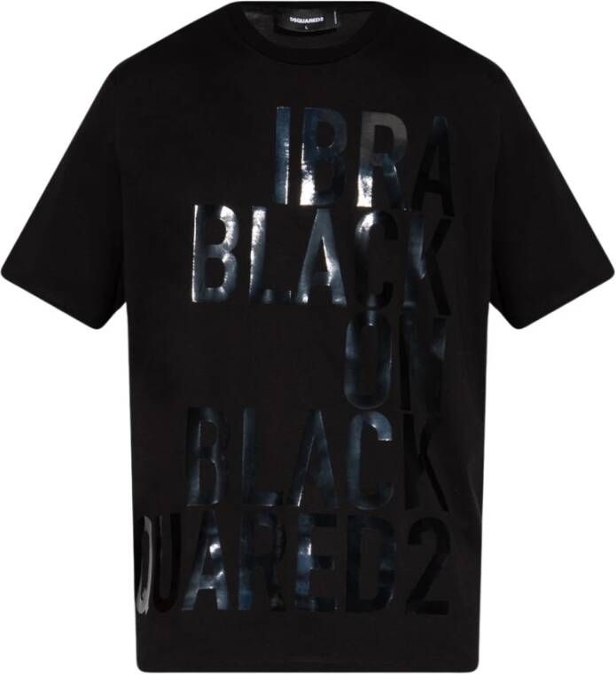 Dsquared2 Stijlvolle Heren T-Shirt Upgrade Zwart Heren