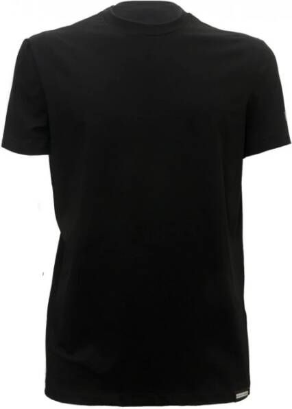 Dsquared2 Stijlvolle Heren T-Shirts Collectie Zwart Heren