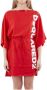 Dsquared2 Stijlvolle Maxi T-Shirt voor Vrouwen Rood Dames - Thumbnail 1